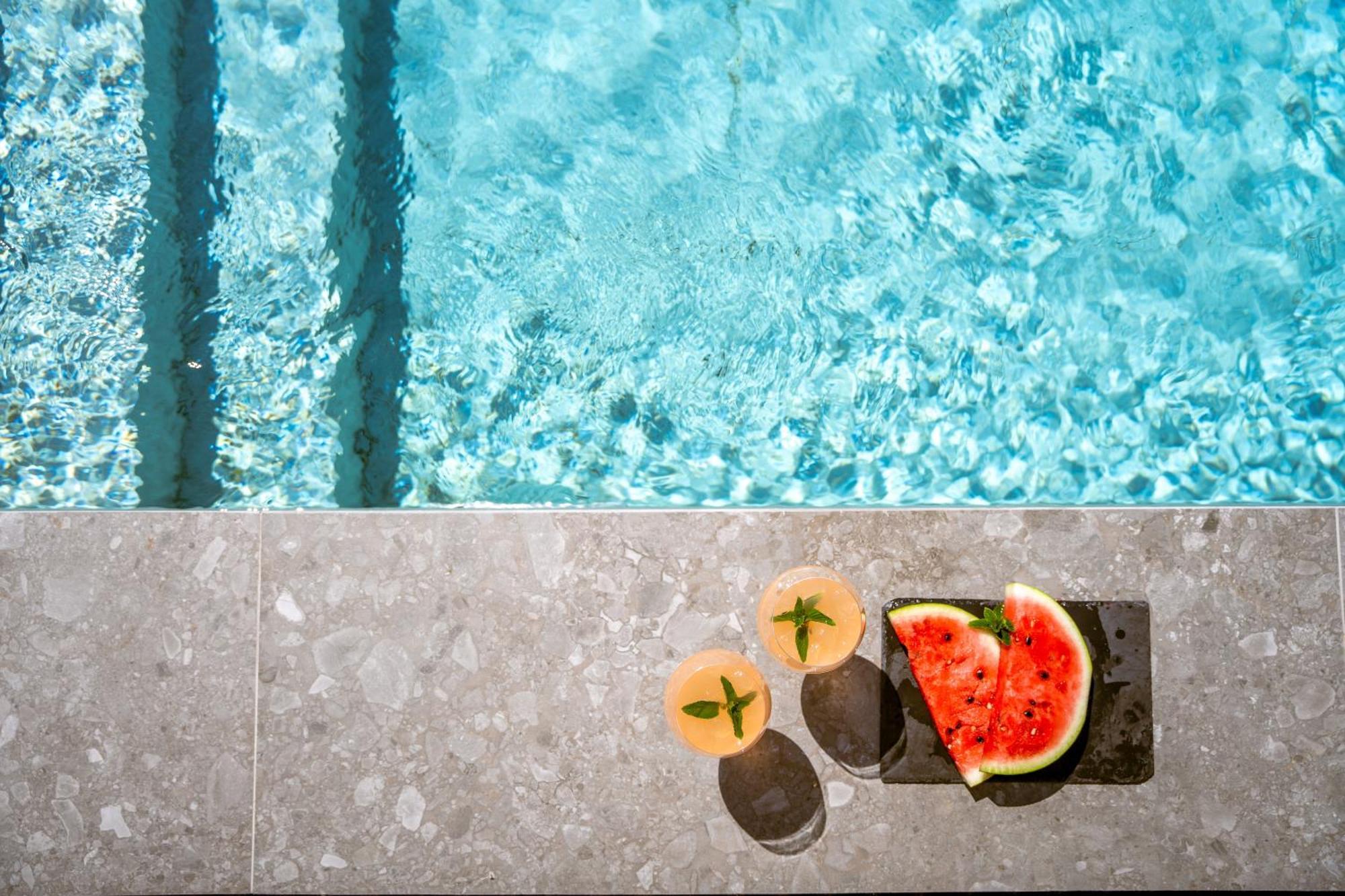 The View Hotel Sofas Coastal Retreat Perdika  Bagian luar foto