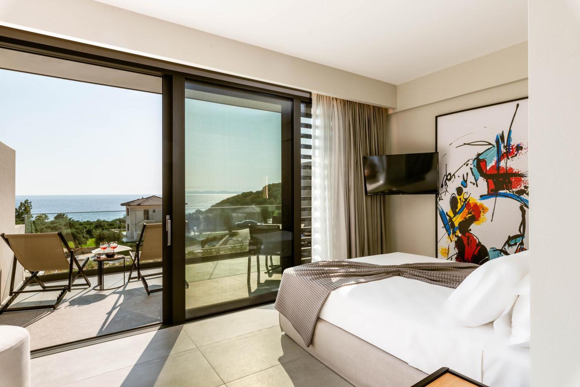 The View Hotel Sofas Coastal Retreat Perdika  Bagian luar foto